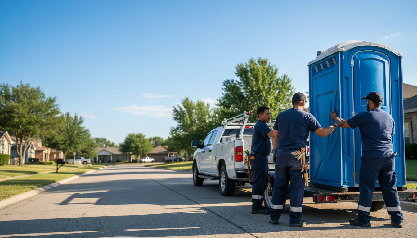 Portable Toilet Rental in Line Lexington, PA near me